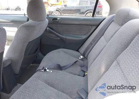 2000 Honda Civic Lx z USA, uszkodzony, nr VIN 1HGEJ6677YL059939